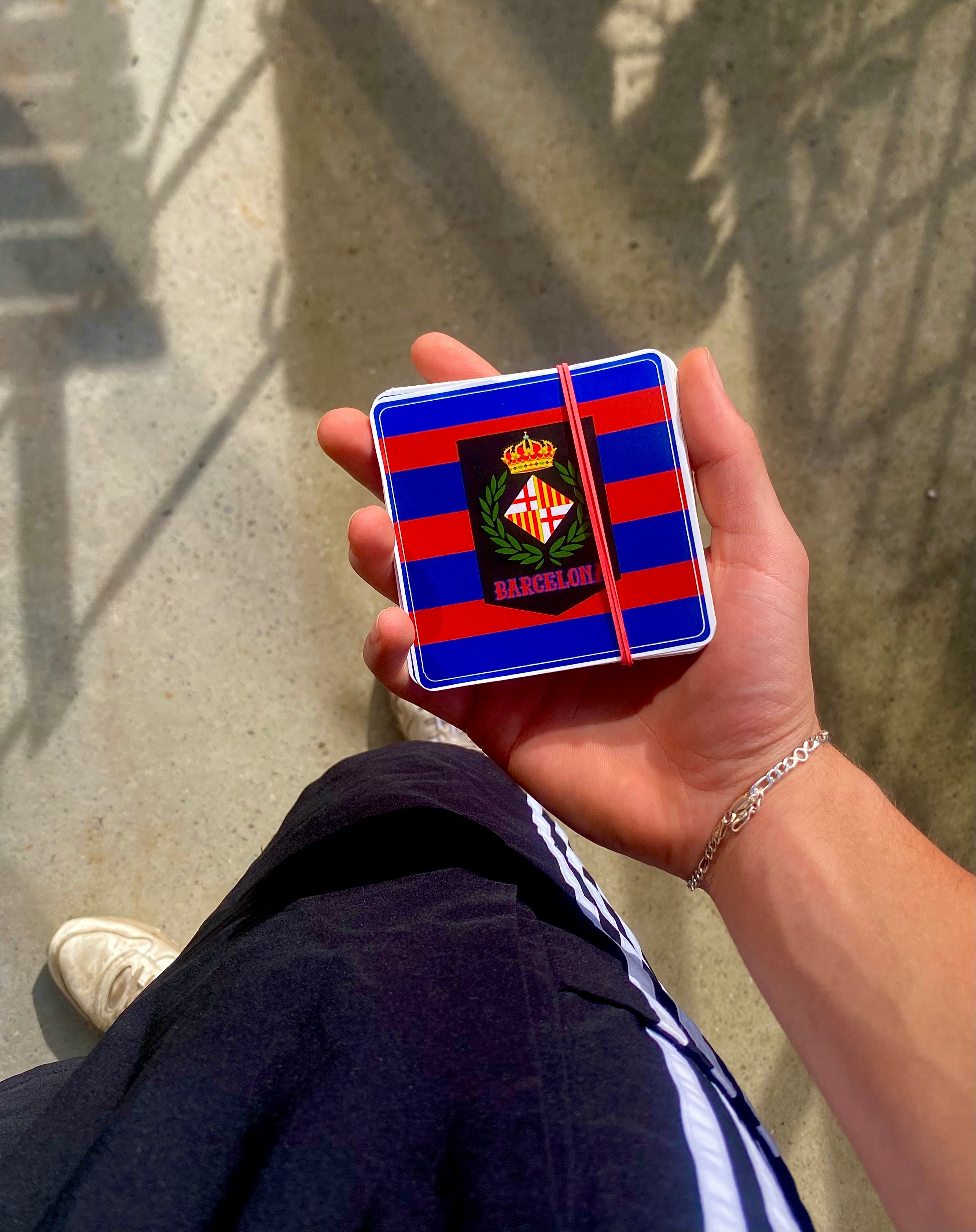 Sticker 5 Barcelona (20x)