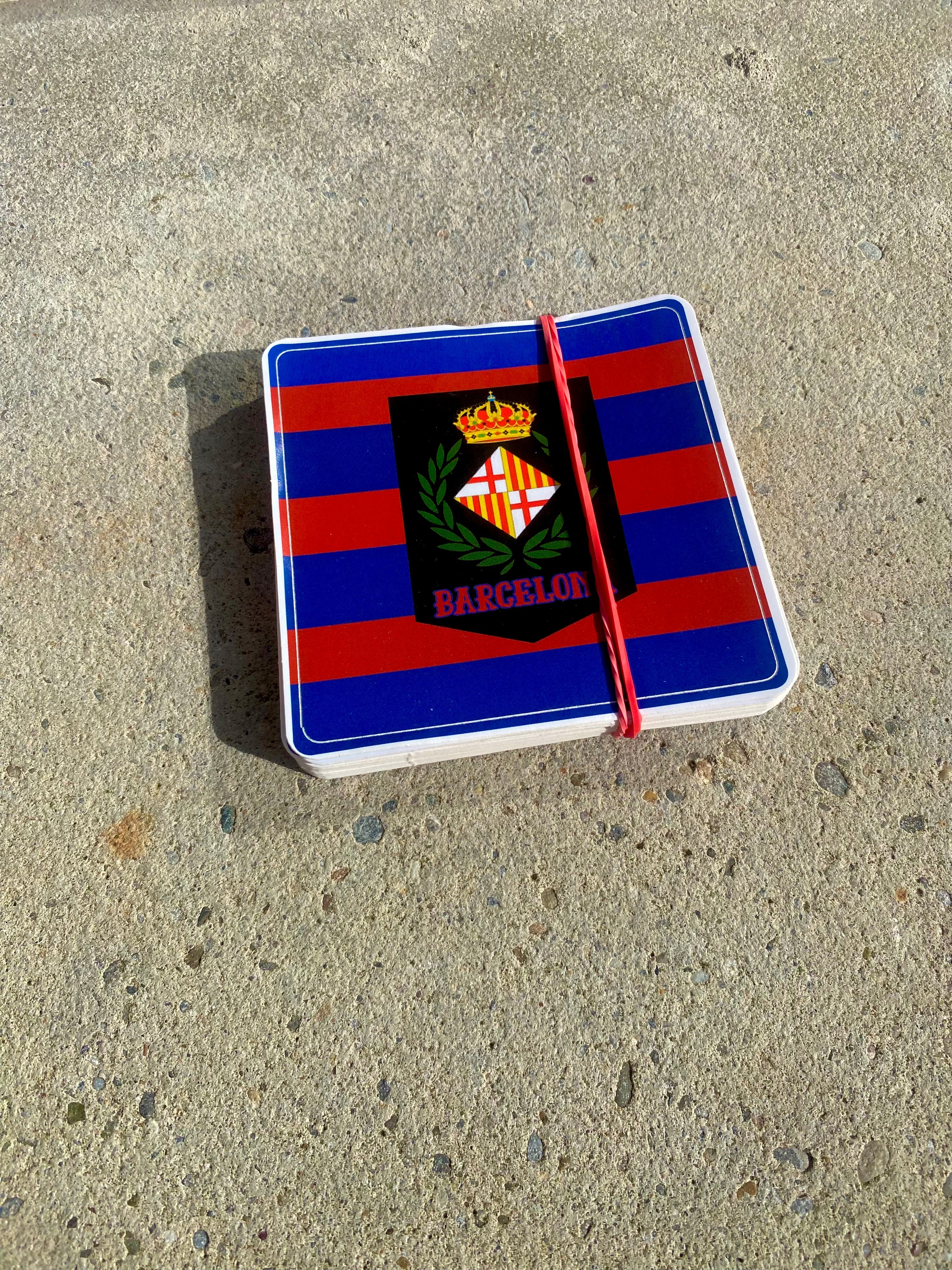 Sticker 5 Barcelona (20x)