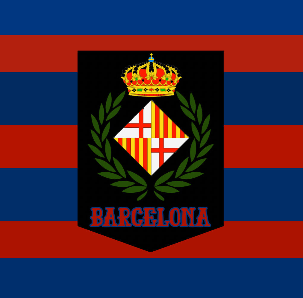 Sticker 5 Barcelona (20x)
