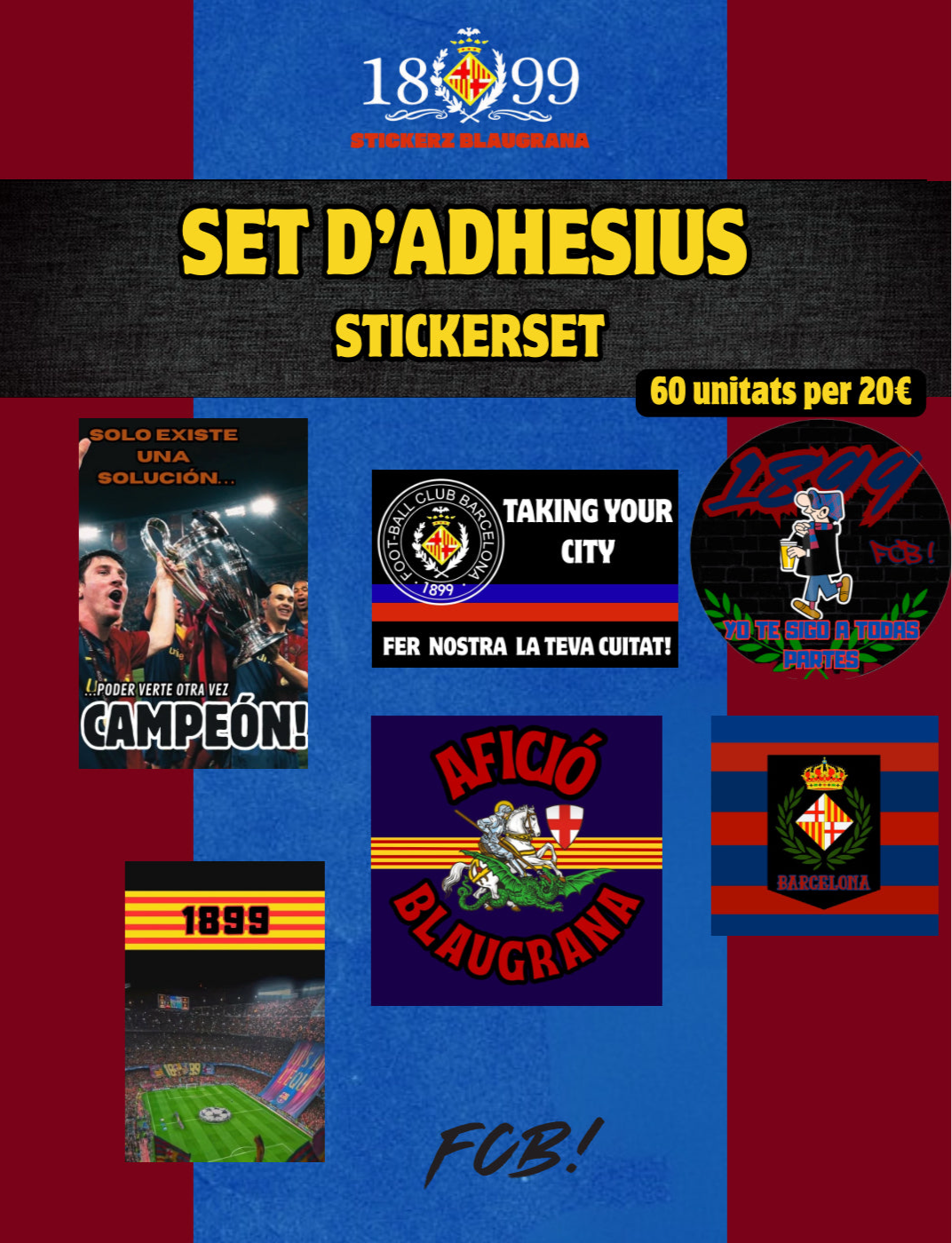 x Pack d’ adhesius (4x10)